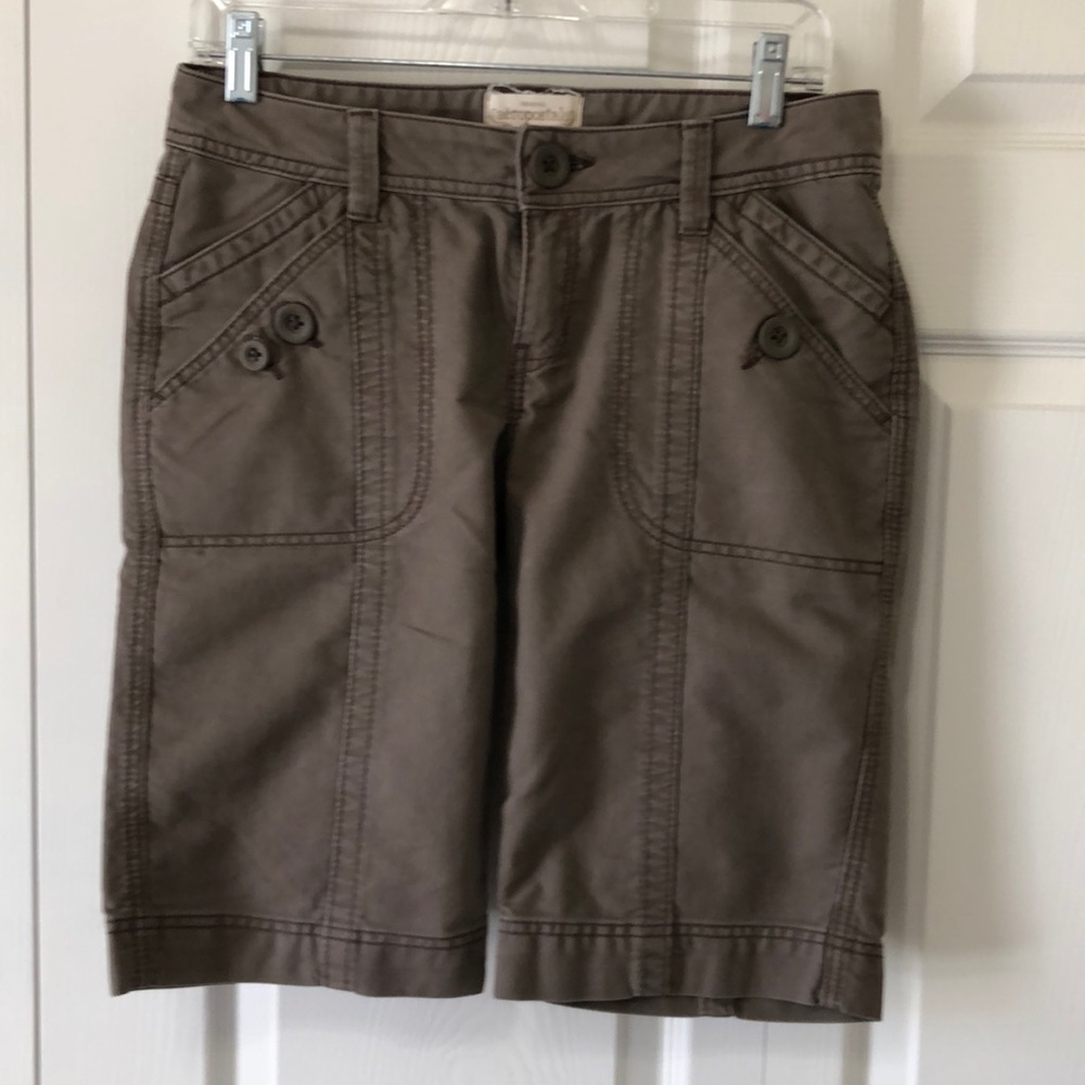 NWOT Aeropostale Juniors Shorts Soze 5/6 Brown